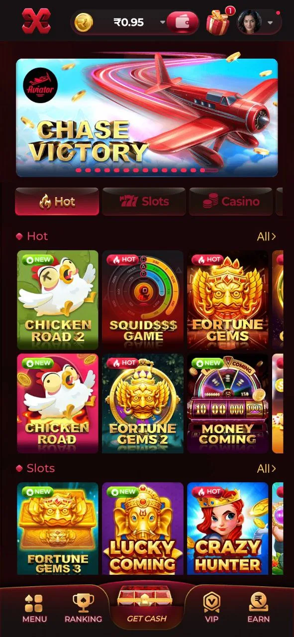 WW9 Game popular games list screenshot real cash play